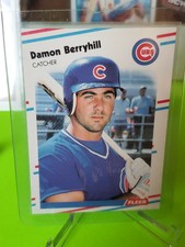 1988 Fleer Update Damon Berryhill #U-75 Rookie Chicago Cubs