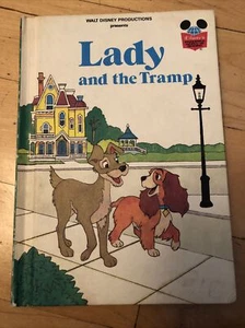 Walt Disney's Lady and the Tramp Vintage 1981 Twin Books - Hardback Cover Book - Picture 1 of 8