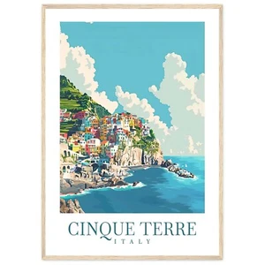 Impresión de viaje Cinque Terre Italia arte de pared Cinque Terre Italia colgante de pared Homecus - Imagen 1 de 7