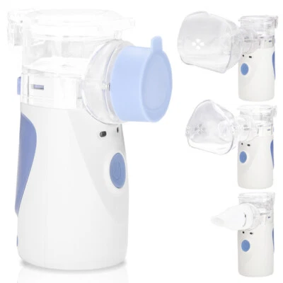 Inhalator Vernebler Inhalationsgerät Inhaliergerät Mini für Erwachsene Kinder - Bild 1 von 4
