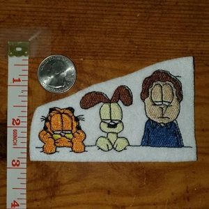 Garfield, Odie und John Arbuckle Bügelbild Patch ca. 3,5"-4" - Bild 1 von 1