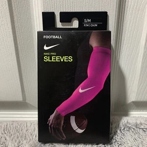 Nike Pro Erwachsene Unisex Fußball Ärmel 3.0 pink/weiß Small/Medium 2er-Pack  - Bild 1 von 4