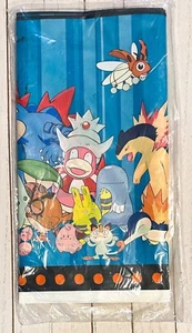 Nintendo POKEMON Plastic Table Cover Tablecover 54" x 96" Vtg 2000 NOS Pikachu - Picture 1 of 5
