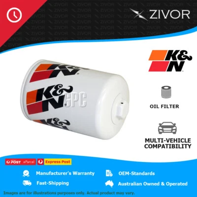 New K&N Oil Filter Spin On For FORD FALCON EL 4.0L Intech #HP-3001 - Image 1 of 4