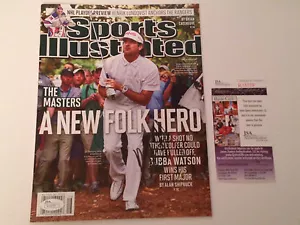 JSA Bubba Watson Signed Sports Illustrated COA NL SI April 16 2012 Masters C - Picture 1 of 1