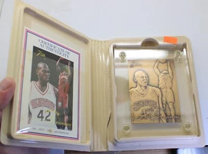 1996 Highland Mint Jerry Stackhouse Fleer/Skybox Mint-Card Bronze W/Coa /2500 - Picture 1 of 5