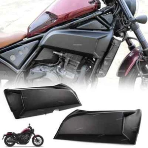 BLACK FAIRING COVER ENGINE GUARD FRAME ABS FIT HONDA REBEL CMX 1100 2021-2024 - Picture 1 of 12
