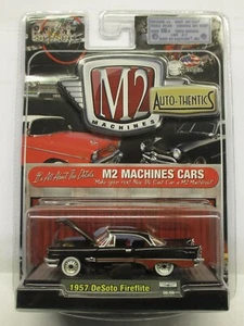 2008 M2 MACHINES AUTO THENTICS 1957 DESOTO FIREFLITE BLACK RELEASE 05 - Picture 1 of 2