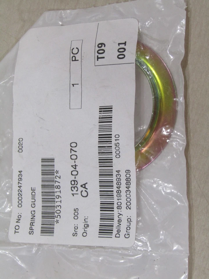 2008 - 2012 年 CAN AM SPYDER GS 990 RS RT RTS ROADSTER 原始设备制造商弹簧指南 503191872 — 第 1/1 张图片