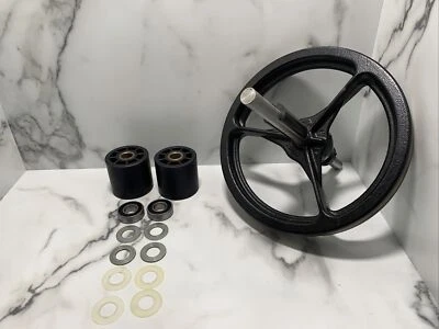 Rueda de resistencia completa NordicTrack Pro y cojinete piezas de repuesto solo limpias Foto 1 de 4