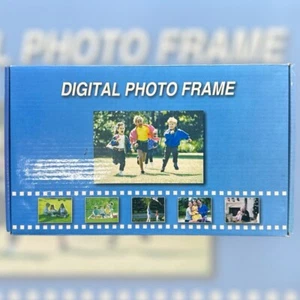 7" Digital Photo Frame No Computer Needed USB Memory Cards NIB NEW Condition - Picture 1 of 7