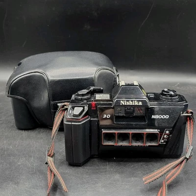 Cámara lenticular estéreo 3D cuadrascópica Nishika N8000 35 mm VER VIDEO Foto 1 de 4