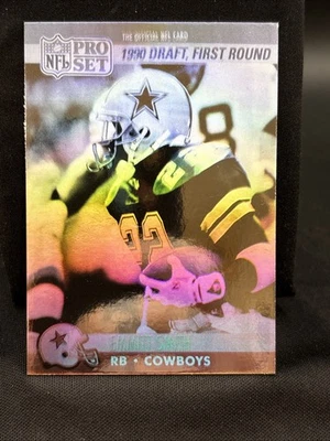 1992 Pro Set Emmitt Smith Holograms Emmitt Smith #ES2 HOF - Image 1 of 4