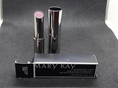 New In Box Mary Kay True Dimensions Lipstick Mystic Plum 054831 Full Size - Image 1 of 4