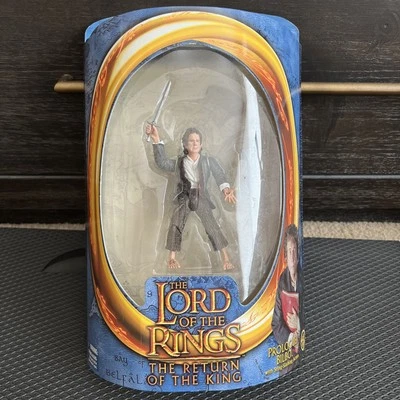 2003 TOY BIZ SEÑOR DE LOS ANILLOS EL REGRESO DEL REY PRÓLOGO FIGURA BILBO  Foto 1 de 4