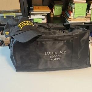 Eagles VIP Swag Sphere Las Vegas Duffle Bag, Hat - Picture 1 of 3