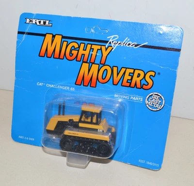 Vintage ERTL DIECAST TRACTOR Cat Challenger 65 Mighty Movers Replica 1992 - Image 1 of 3