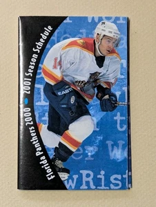 2000-01 Florida Panthers Hockey Pocket Schedule NHL SEMINOLE TRIBE 🏒🥅 - Picture 1 of 2