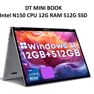DT Mini Book 10.5-inch Intel N150 12GB RAM 512GB SSD Win11 Mini Laptop-NEW - Picture 1 of 15