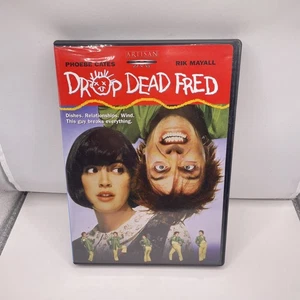 Drop Dead Fred [DVD, 1991] - Full Screen Rik Mayall  Phoebe Cates OOP W/insert - Picture 1 of 5