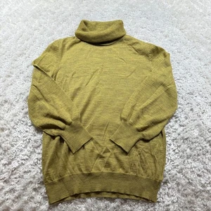 Piazza Sempione Pullover Damen IT 48 Italienische Wolle Rollkragen Chartreuse Luxe - Bild 1 von 11