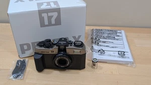 Pentax 17 35mm Half Frame Film Camera Dark Silver - Picture 1 of 9