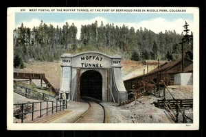 West Portal Moffat Tunnel foot of Berthoud Pass Middle Park, CO unposted - Picture 1 of 2