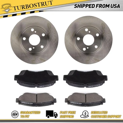 Kit de pastillas de freno rotores de freno delanteros OE para Lexus ES300 1992-1996 3,0 L Foto 1 de 4