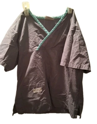 Top Exfoliante Urbane XS Gris Y Turquesa  Foto 1 de 4