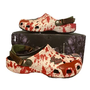 Crocs Classic Clogs Freitag der 13. Jason Vorhees 212073-90H Herren Größe 11 NEU - Bild 1 von 11