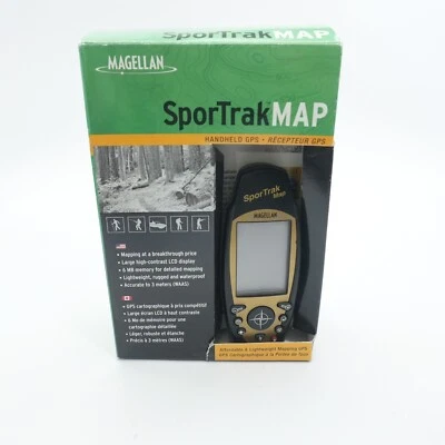 Magellan Sportrak Map Handheld Navigational GPS Portable - Image 1 of 4