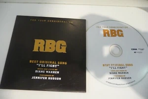 CD 1 TITRE PROMO CARDSLEEVE RBG I'LL FIGHT DIANE WARREN JENNIFER HUDSON. - Imagen 1 de 2