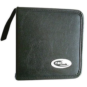 24 CD DVD Brieftasche Nylon Stoff Etui Halter Tasche Aufbewahrung Tragetasche Ringbuch - Bild 1 von 2