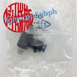 1 PCS NEW throttle valve GRLA-1/8-QS-8-RS-B 162966 #D8 - Bild 1 von 4