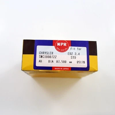 Juego de anillos de pistón 1995-2009 2,4 L Chrysler Dodge Plymouth Jeep EDZ_,030" (,75 mm) Foto 1 de 3