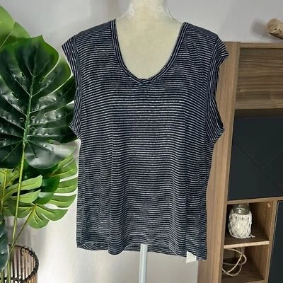 nwt // Wrap of London 100% Linen tee - Image 1 of 4