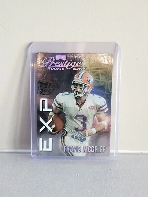 1999 Playoff Prestige EXP Reflections Silver Card #5 Travis McGriff /3250 Gators - Image 1 of 4