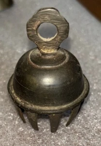 Vintage Brass Elephant Claw Bell, 3" Tall - Picture 1 of 3