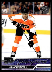 2023-24 Upper Deck Series 1 Young Guns Adam Ginning Philadelphia Flyers #243