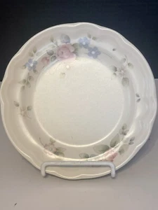 "Platos de mantequilla para ensalada de rosas de té Pfaltzgraff 7 1/4"" rosas rosa azul EE. UU. - Imagen 1 de 5