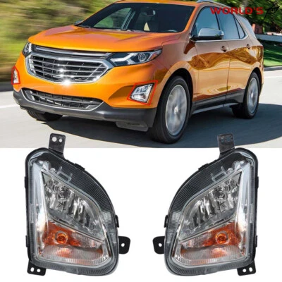 Par de luces antiniebla delanteras izquierda+derecha aptas para Chevy Equinox 2018-2020 Foto 1 de 4