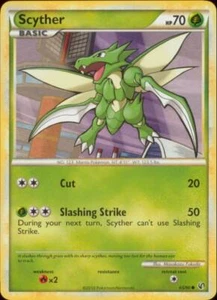 2x (HSDT-065) Scyther (C) Pokemon HGSS Undaunted Card # 65 - Picture 1 of 1