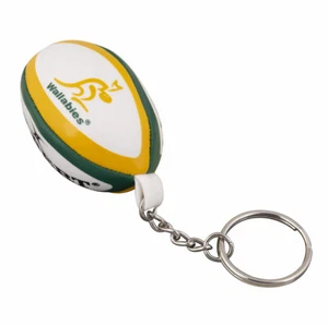 GILBERT australian wallabies rugby ball key ring - Picture 1 of 1