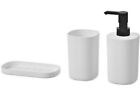 Ensemble d'accessoires de salle de bain IKEA 3 pièces porte-brosse à dents STORAVAN plateau distributeur de savon
