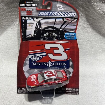 2017 Wave 5 NASCAR Authenics #3 Austin Dillon 1:64 Scale Die Cast Chevy SS AAA - Image 1 of 4