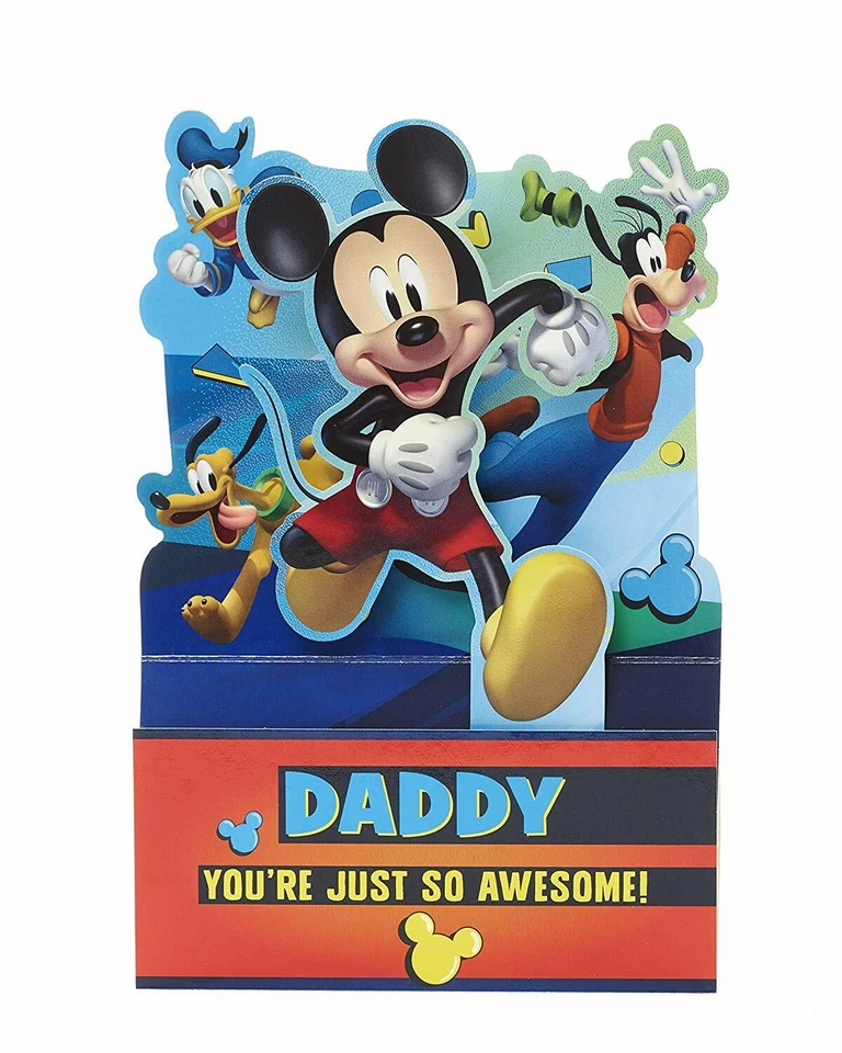 Disney Birthday Card for Daddy - Image 1 of 1