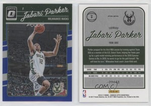2016-17 Panini Donruss Optic Blue Prizm /49 Jabari Parker #6