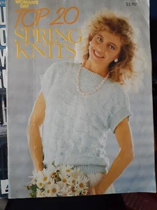 top 20 spring knits pattern book - Picture 1 of 11