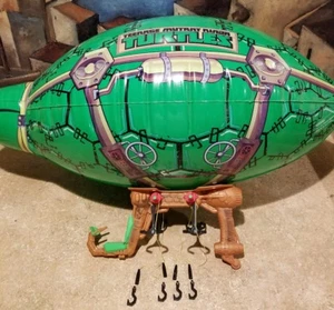 Teenage Mutant Ninja Turtles raro fantastico veicolo BLIMP 2014 TMNT - Foto 1 di 8