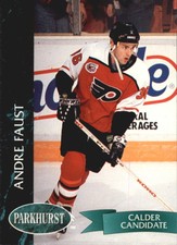 1992-93 Parkhurst Flyers Hockey Card #365 Andre Faust Rookie